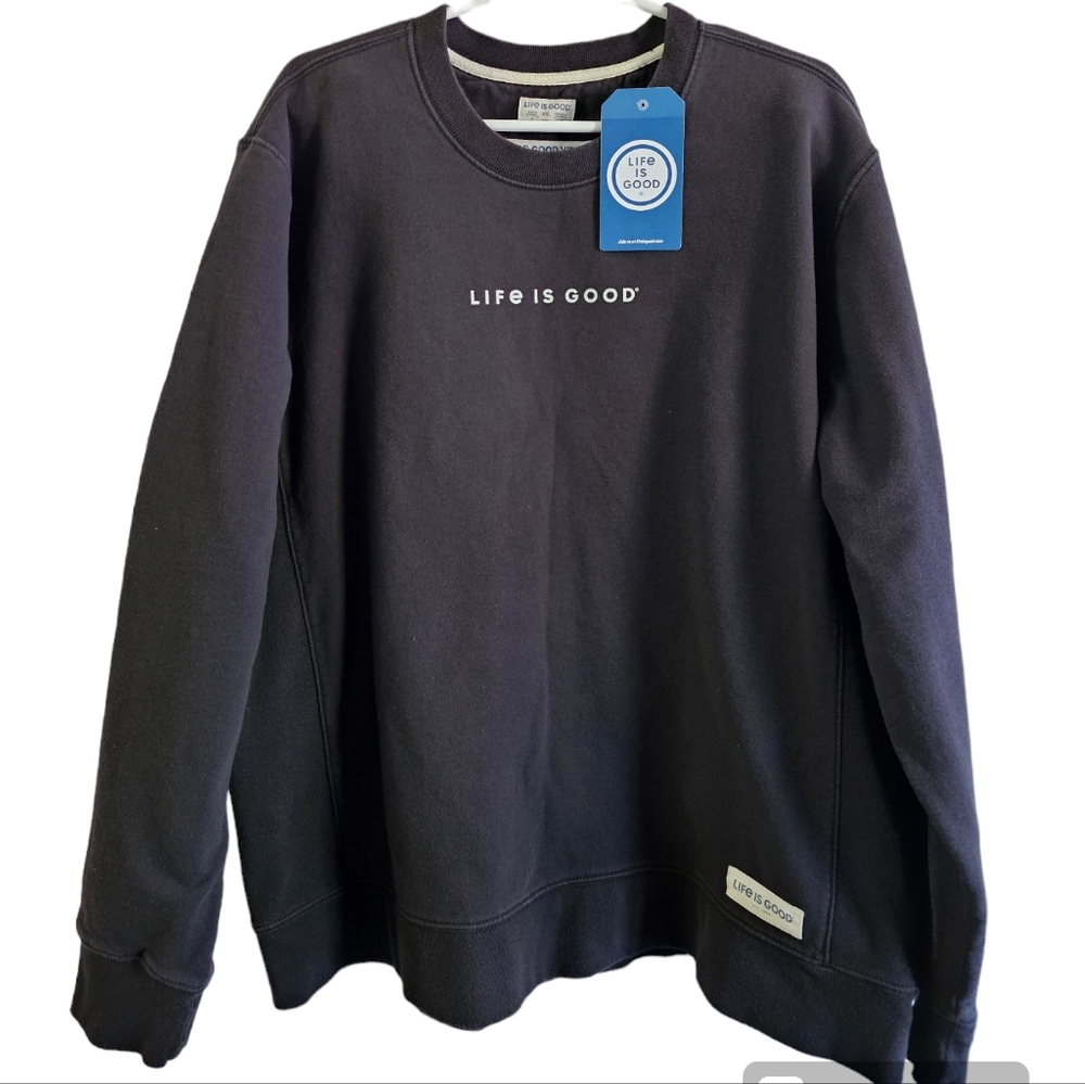 LIFE IS GOOD SWEATSHIRT XXL